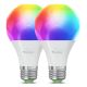 Nanoleaf Essentials Smart-Glühbirnen – 2er-Set A60-E27-Glühbirnen (Wi-Fi)