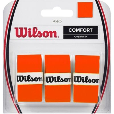 2. Wilson Pro Comfort Overgrip Orange WRZ470820