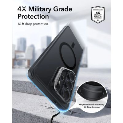 5. ESR Classic Hybrid Kickstand MagSafe Hülle für Samsung Galaxy S26 Ultra – Schwarz