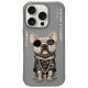 Nimmy Glasses Cool Dog Case für iPhone 16 Pro Max - Grau