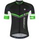 Rogelli Gara Mostro II Trikot schwarz-grün 4XL
