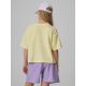 2. Lockeres T-Shirt mit Mädchenmuster 4F 4FJRSS26TTSHF3908-72S