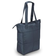 GROẞE DAMEN-SCHULTERTASCHE IN MARINEBLAU SEMI LINE