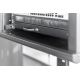 3. Tastaturablage mit Schloss 19" 1HE Digitus schwarz RAL 9005
