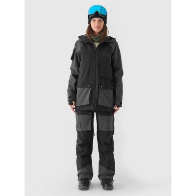 11. Damen-Snowboardjacke mit 10000er Membran, Größe 4F 4FWAW24TTJAF587-20S