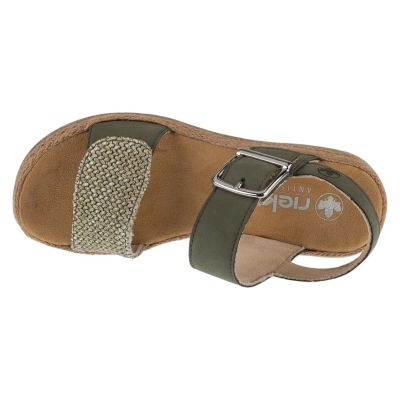 3. Rieker Sandalen V0951-54 Grün 37