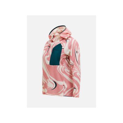 3. Damen PEAK PERFORMANCE W Freelight Aop Polartec Alpha Hood Pink