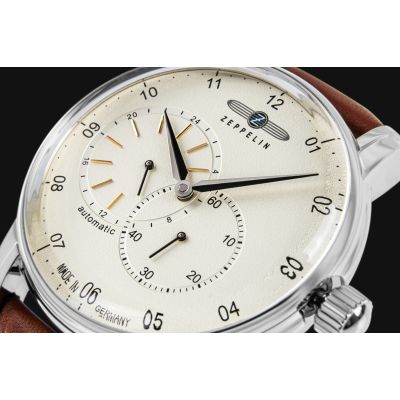 4. Herrenarmbanduhr ZEPPELIN New Captain's Line Automatic 8662-1 + BOX