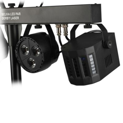 16. LIGHT4ME LED-PAR-DERBY-LASERSCHEIN MIT MEHREREN EFFIZIENTEN