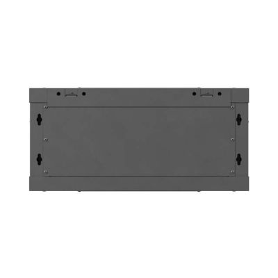 12. LANBERG Wandregalschrank 19" 4U 600X450 Schwarze Metalltür (Bausatz)