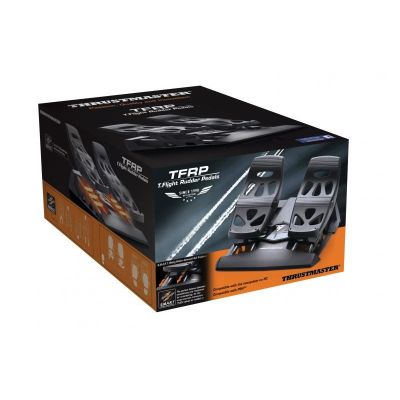 3. Thrustmaster T.Flight Ruderpedale, schwarz, USB-Pedale für PC, PlayStation 4