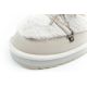 15. D.Franklin Damen Winter Schneestiefel, modisches Fellfutter, grau