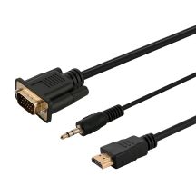 SAVIO HDMI-VGA-KABEL/ADAPTER CL-198