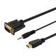 SAVIO HDMI-VGA-KABEL/ADAPTER CL-198