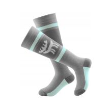 Qunature Winter-Thermosocken, grau, 32–36