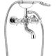 DEANTE TEMISTO BQT_011D Badewannenarmatur mit Duschset - Chrom