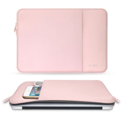 6. Tech-Protect Neopren-Laptoptasche 14" - Rosa