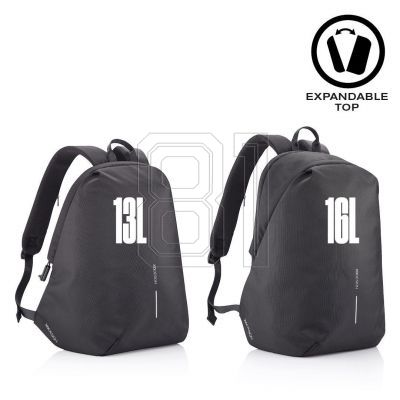 28. XD DESIGN ANTI-DIEBSTAHL-RUCKSACK BOBBY SOFT SCHWARZ P/N: P705.791