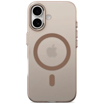 3. Tech-Protect MagZero MagSafe Hülle für iPhone 17 – beige-braun matt