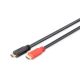 Digitus High Speed HDMI-Verbindungskabel mit Ethernet und Verstärker