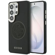 Guess Perforated Logo MagSafe-Hülle für Samsung Galaxy S26 Ultra – Schwarz