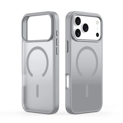 3. Dux Ducis Yind iPhone 17 Pro Max Hülle Kompatibel mit MagSafe - Grau