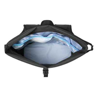 8. Rivacase Gremio City Rucksack, Schwarz, Polyester, Recyceltes Polyethylenterephthalat (rPET)