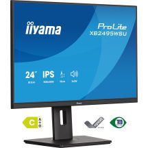 iiyama ProLite XB2495WSU-B1 Computermonitor 61,2 cm (24,1 Zoll) 1920 x 1200 px Full HD LCD Schwarz