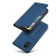 4. Magnetkartenetui für Samsung Galaxy A13 5G Tasche Brieftasche Kartenhalter blau
