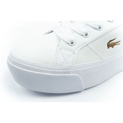 6. Lacoste Damen-Sportschuhe, Sneaker Ziane Platform 126, weiß, modisch