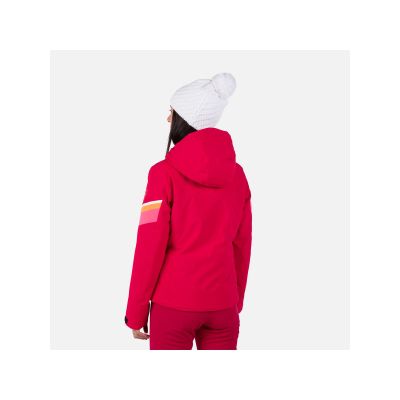8. Rossignol W Strawpile Jkt Jacke Rot