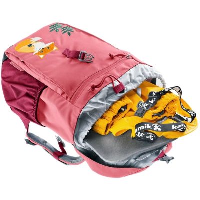 8. Deuter Waldfuchs 14 Kinder-Wanderrucksack, Dahlie/Himbeere
