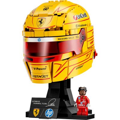 15. LEGO Editions 43022 – Lewis Hamilton Scuderia Ferrari HP Helm
