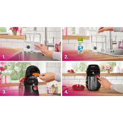 6. Bosch Tassimo Kaffeemaschine rot (TAS103E)