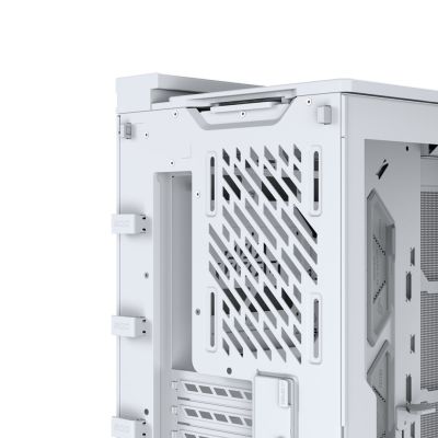 17. Asus ROG CRONOXGR801CURVE TG ARGB WEISS Gehäuse