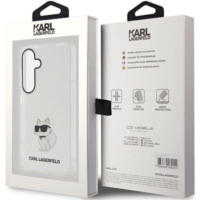 8. Karl Lagerfeld IML Choupette Hülle für Samsung Galaxy S24 – transparent