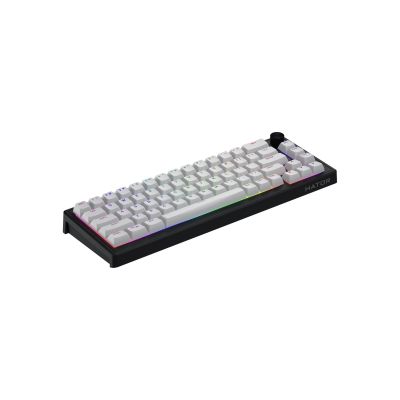 22. HATOR Skyfall 65 MAG ULTRA 8K Gaming-Tastatur USB QWERTY US Englisch Schwarz, Weiß
