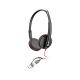 164. Poly Blackwire 3225 Stereo USB-C Headset + 3,5-mm-Klinkenstecker + USB-C/A-Adapter (Großpackung)