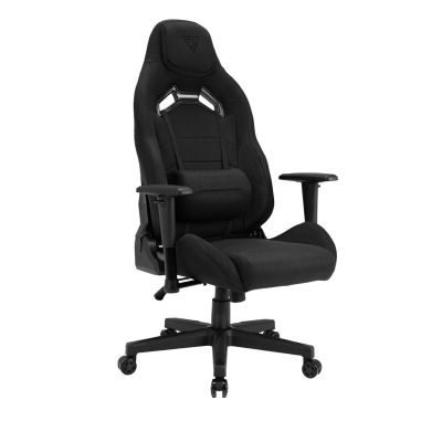 3. SENSE7 Vanguard Gaming-Stuhl, gepolsterter Sitz, Schwarz