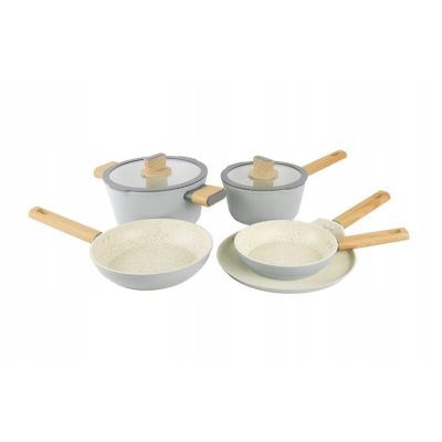Westinghouse WCCS205307A Aluminium-Kochgeschirrset, 7-teilig