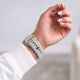 5. Tech-Protect Silikonarmband für Apple Watch 44 / 45 / 46 / 49 mm – Grau