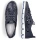 38. Rieker W RKR652 marineblaue durchbrochene Lederschuhe