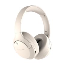 Kruger&Matz Street 4 Kabelloser On-Ear-Kopfhörer mit ANC, Beige