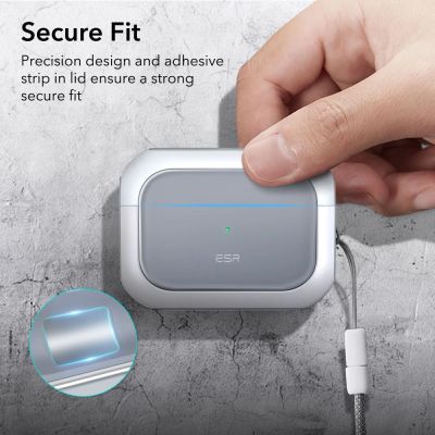 8. ESR Orbit Halolock mit MagSafe für Apple AirPods Pro 1 / 2 – weiß