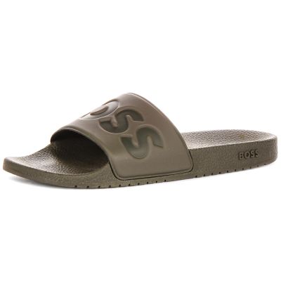 3. BOSS SHOES ARYEH_SLID_NPVLG DUNKELGRÜN (50536835-302)