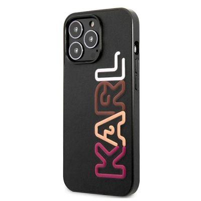 2. Karl Lagerfeld Multipink Brand Case für iPhone 13 Pro / iPhone 13 - Schwarz