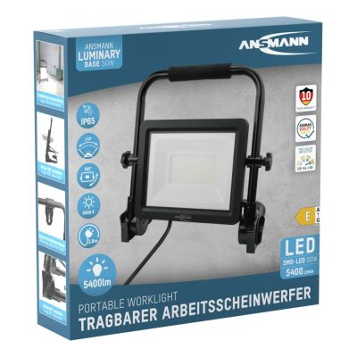 8. Ansmann FL50W-AC Industrieleuchte EEC E (A - G) 50 W 5400 lm Tageslichtweiß 1600-0627
