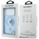 8. Karl Lagerfeld Peekaboo Logo MagSafe Hülle für iPhone 18 Pro / 17 Pro - hellblau