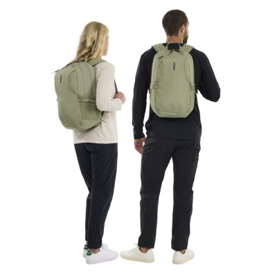 8. Thule EnRoute TEBP5216 – Quiet Green Rucksack, grünes Nylon