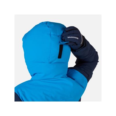7. ROSSIGNOL Steppjacke für Jungen, Kinder-Skijacke, Marineblau